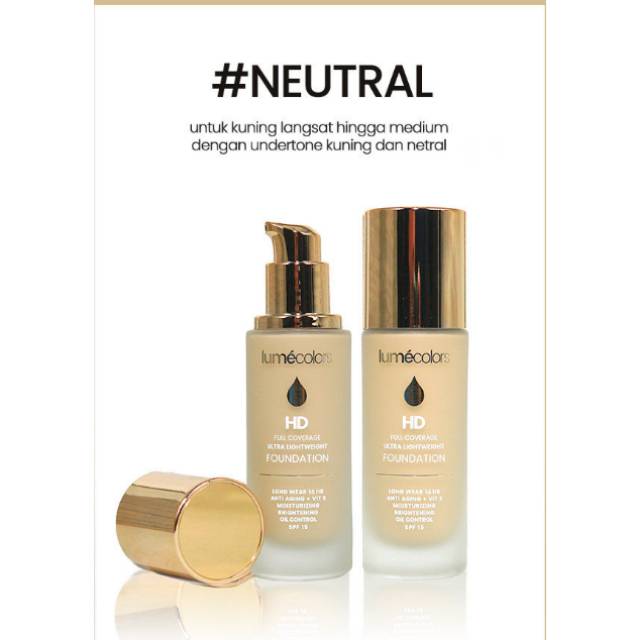 Lumecolors Foundation - shade Neutral