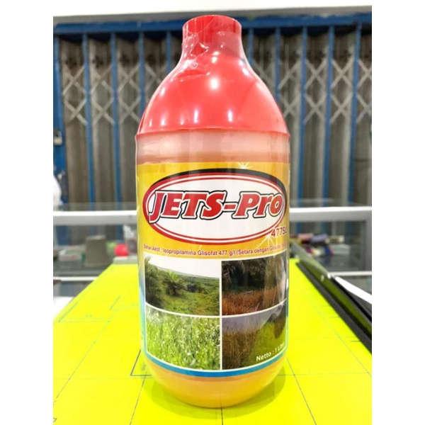 Herbisida Jets Pro 477SL Glifosat 1 Liter Sistemik