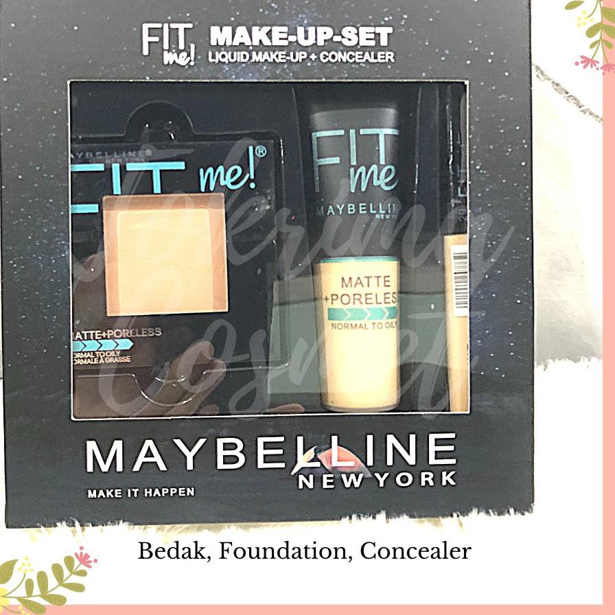 ◌ Paket Mayb 3in1 AFFINITONE | Fit-me Concealer ™