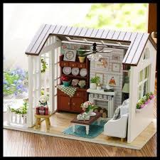 DIY miniatur pajangan rumah 8008 happy times