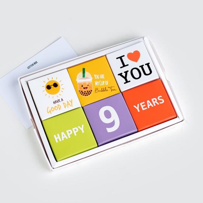 

Kado Ulang Tahun - Letter Box Coklat Birthday 3x2