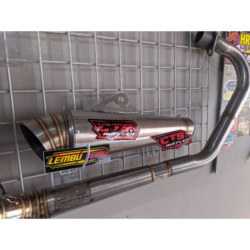knalpot cts muffler original pnp cb/gl/mp