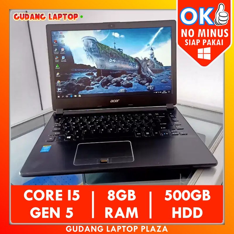 Acer Travelmate P446 Core I5 8gb 500gb Laptop Bekas Murah Laptop Second Slim Notebook Ultrabook Shopee Indonesia