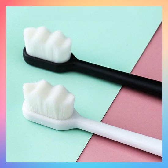 Sikat Gigi Lembut Nano Jepang Sikat Gigi 10000 Bulu Halus untuk Gigi Sensitif Extra Soft Tooth Brush Nano Micro Brush Micro 20000 Bristle Sikat Gigi untuk Gusi Berdarah