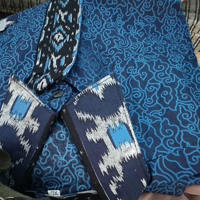 Maura Couple - Sania Ruffle Batik Couple Ori Ndoro Jowi Dnt Mega Mendung Garansi Termurah Shopee