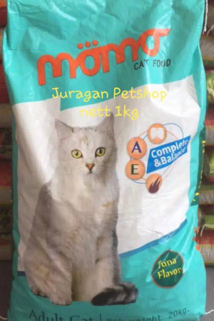 MOMO TUNA 1KG | Makanan Kucing Premium | Kemasan Praktis