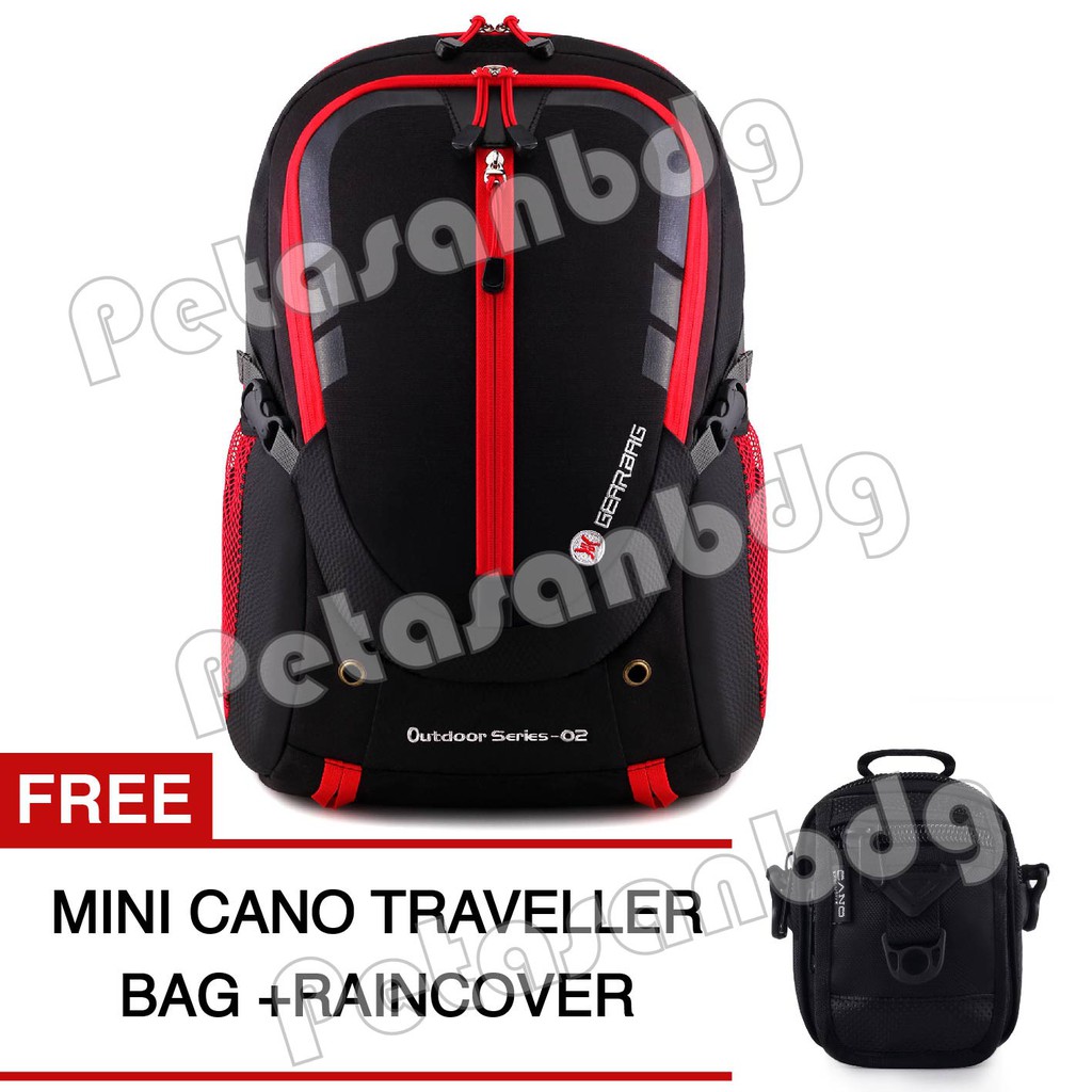 PTS -Tas Ransel Gear Bag - Cyberton.PTS + FREE Tas Selempang Mini Cano