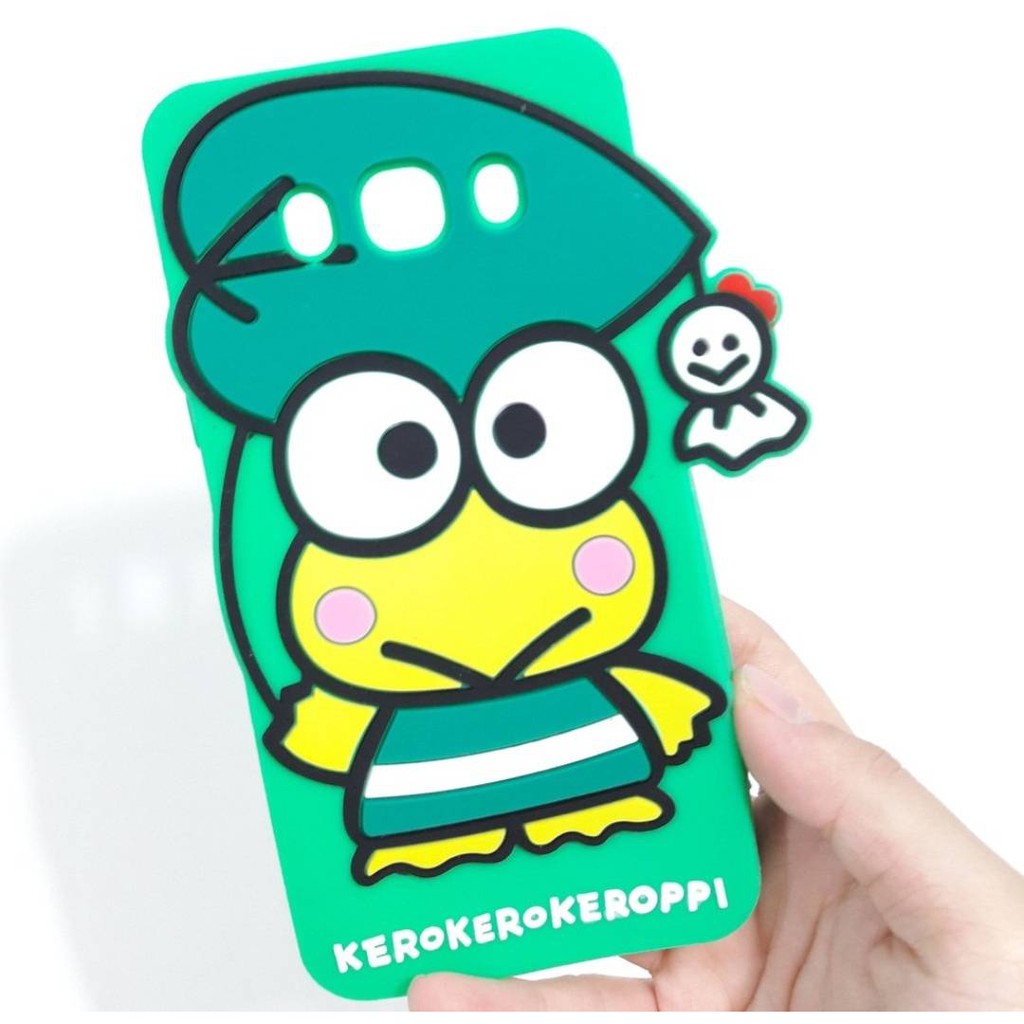 Silicon Case 3D Keroppi Leaf For VIVO Y53 2017