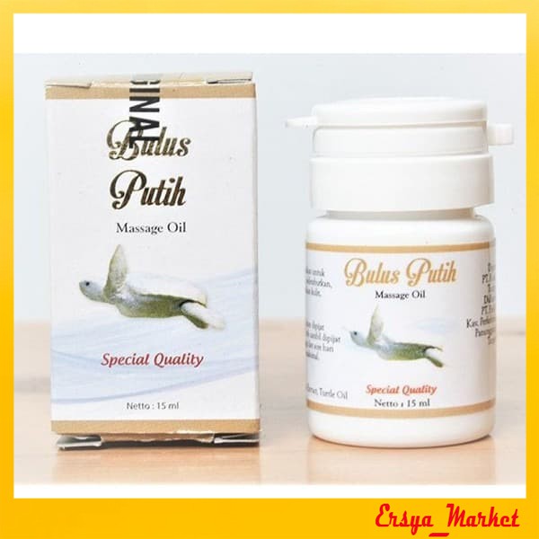 Bulus Putih Massage Oil / Minyak Bulus BPOM Original