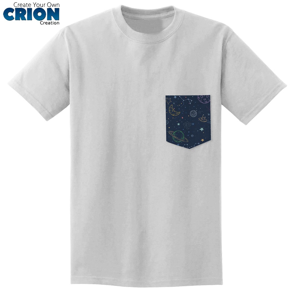 Kaos Space Astronaut Series dengan Kantong - By Crion