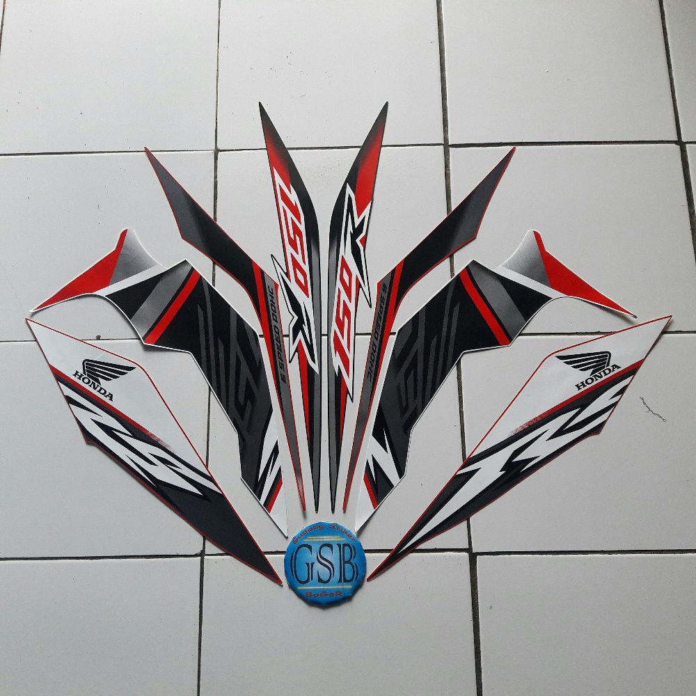 Variasi Striping Stiker Motor Honda Sonic 150rs Thailand 2019