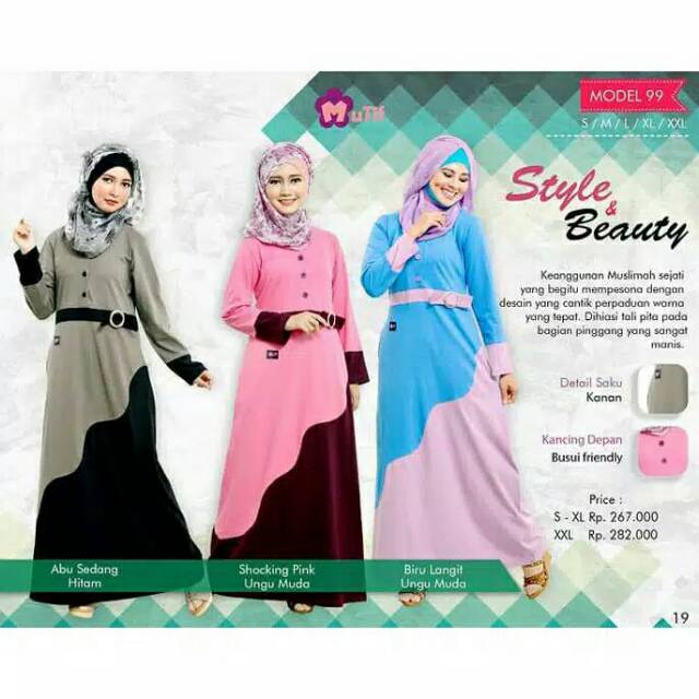 MUTIF M99/Gamis mutif/gamis murah/gamis adem/gamis syari/gamis kaos