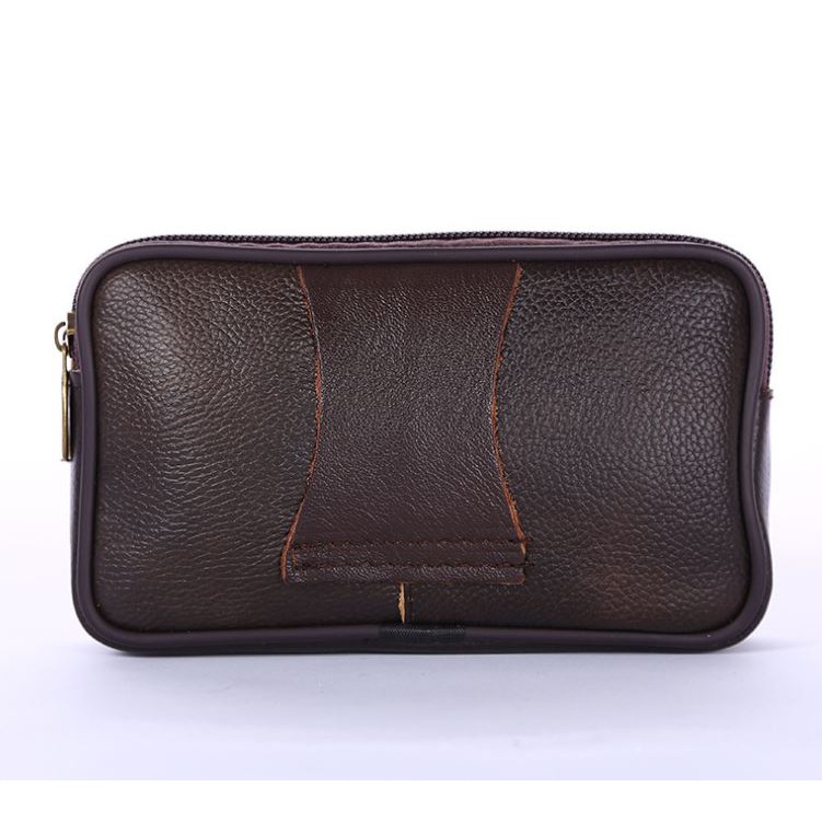 POUCH PRIA MORGAN WA005B7 HAND BAG KULIT COKLAT KOREA BATAM PARIS KECIL FASHION IMPORT MURAH