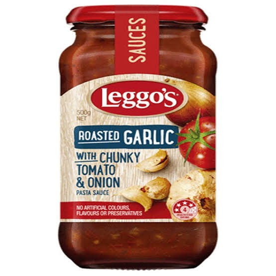 

LEGGO'S ROASTED GARLIC 500GR