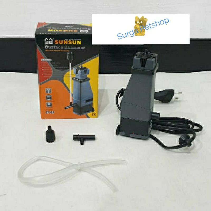 Jual SUNSUN SURFACE SKIMMER JY-02 KOLAM IKAN PEMBERSIH PENJERNIH ...