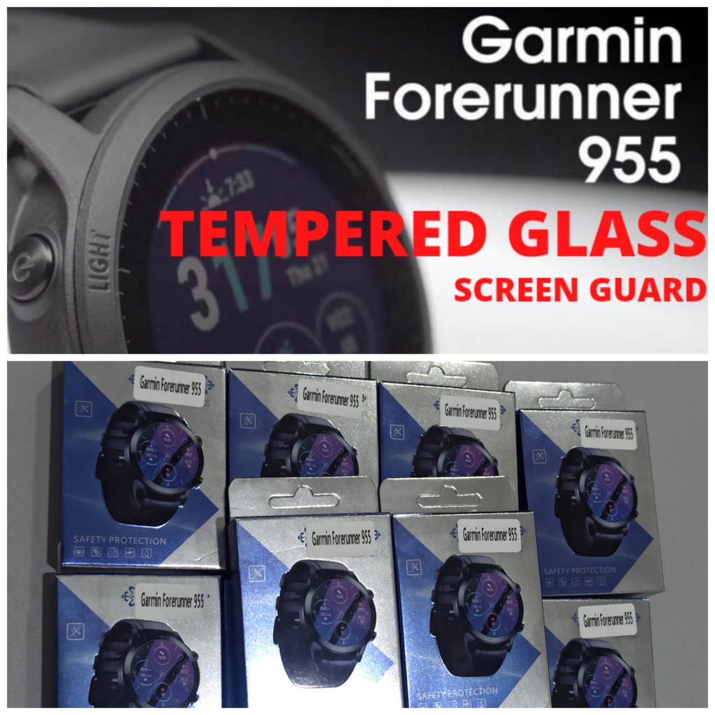 Tempered Glass GARMIN FORERUNNER FR 955 Pelindung Layar SCREEN GUARD