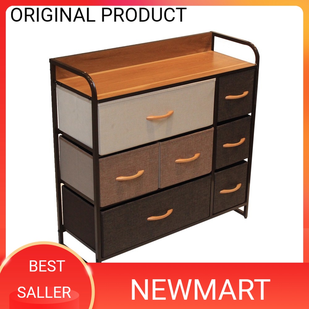 Informa Floyd Kabinet Penyimpanan 7 Laci Mix