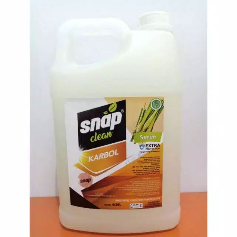 Jual Snap Clean Karbol Sereh 4l Shopee Indonesia 