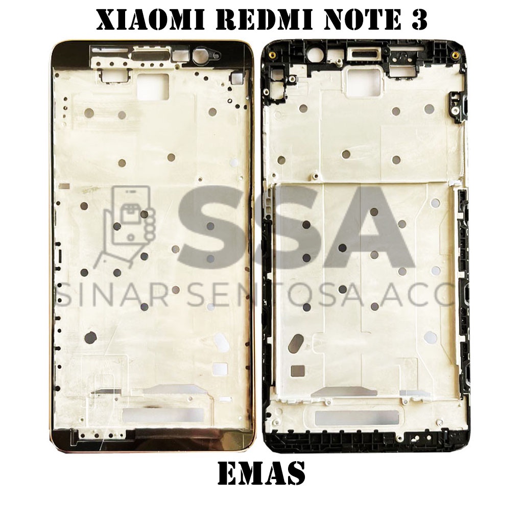 Tulang Tengah Middle Frame LCD Xiaomi Redmi Note 3 Original 100% Tulang Casing Bezel Bezzel Bazel Handphone HP Ori Original Awet Murah Note3