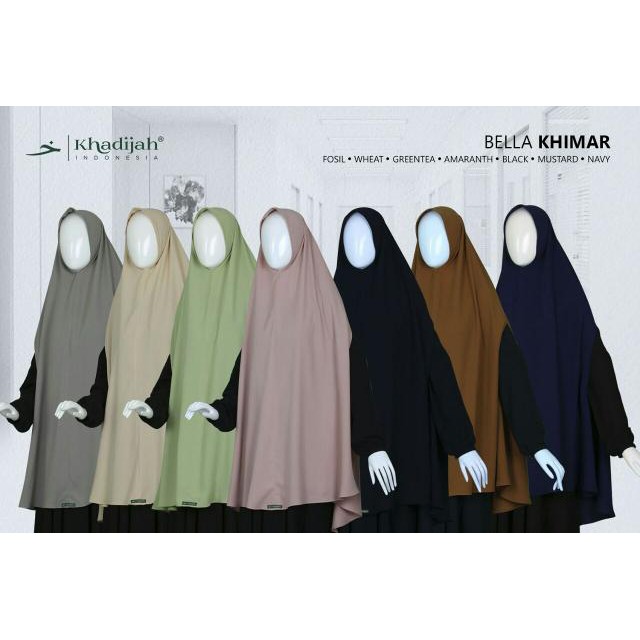 Hijab Instant Bella Khimar by KHADIJAH INDONESIA