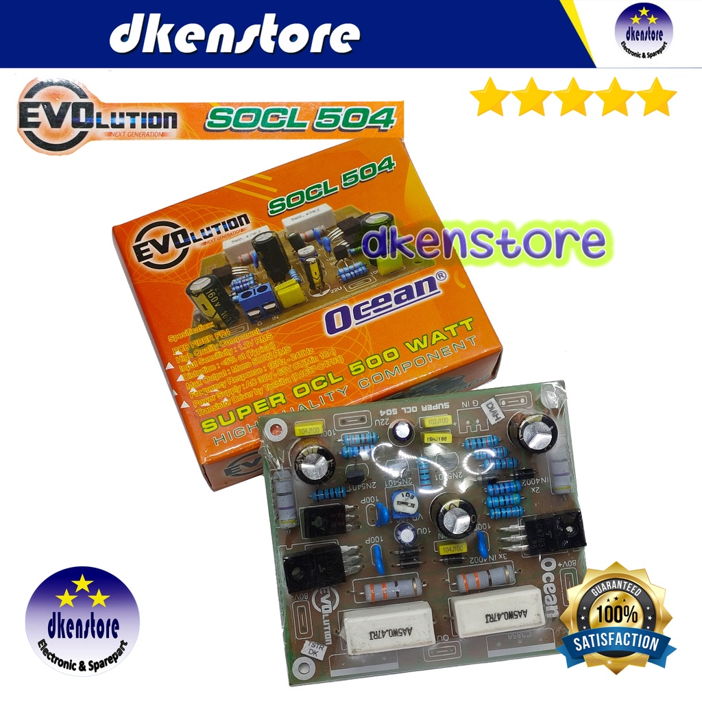 Kit Power SOCL Super OCL 500w 504 Ocean Evo Evolution