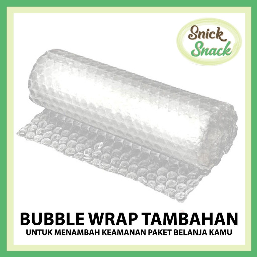 

Bubble Wrap Tambahan Packing Paket agar Aman
