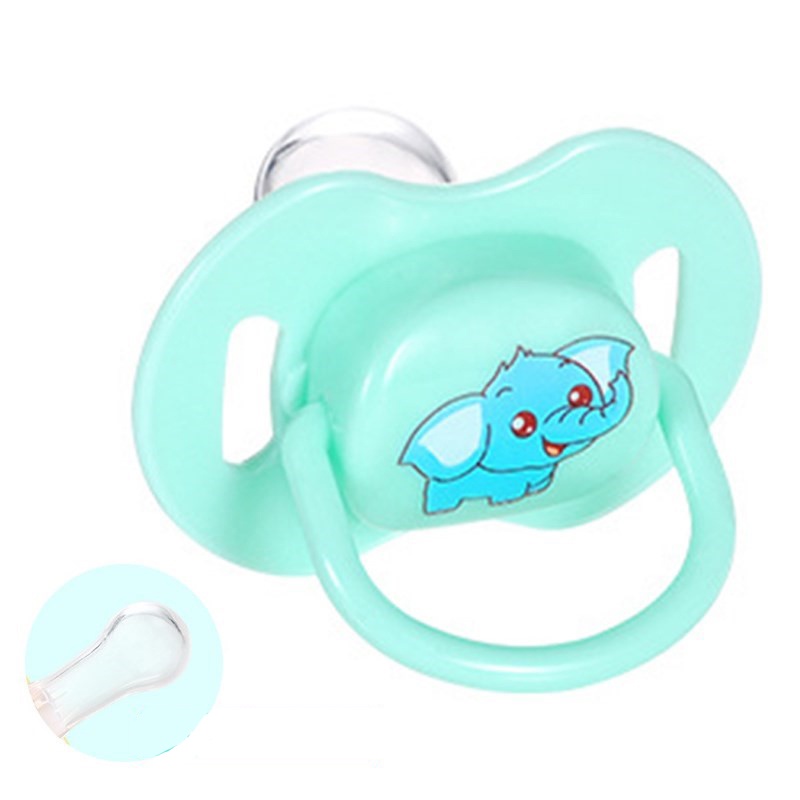 Empeng bayi/BAYI/Dot Bayi/Empeng Bayi Biasa/EMPENG DOT-Kepala bulat hijau