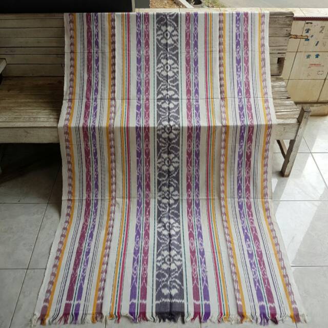 Kain Tenun Blangket Halus(Aneka Motif Putih)