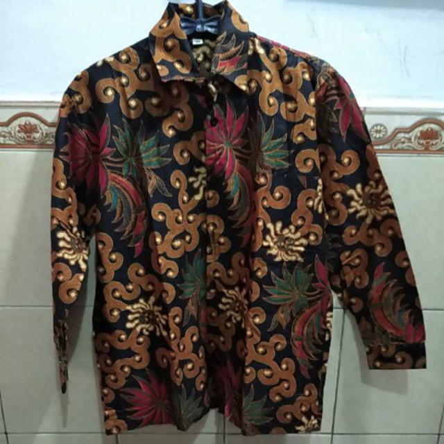 Batik Anak Kemeja Lengan Panjang Usia 1-14th Termurah Dan Keren Bisa Cod