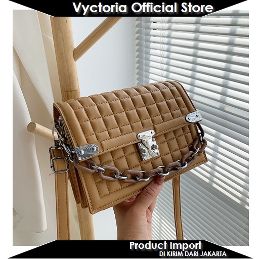 (COD) Vyctoria VOS3052 Tas Selempang Wanita Fashion Import Grosir Promo BQ3052 LT1468 EL5220 3052 1468 5220