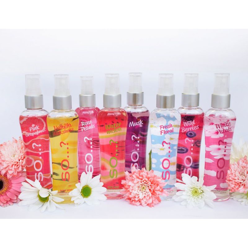 SO FRAGRANCE BODYMIST SO...? 100 ml PARFUM SOGEN TERMURAH