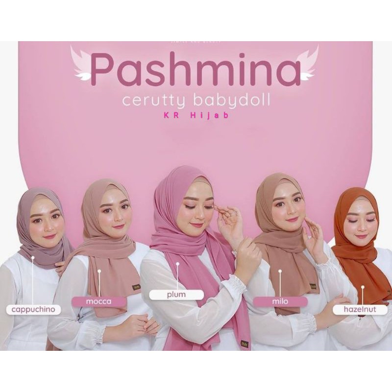 pashmina ceruti baby doll/ BABY DOLL CERUTI  PREMIUM/Termurah
