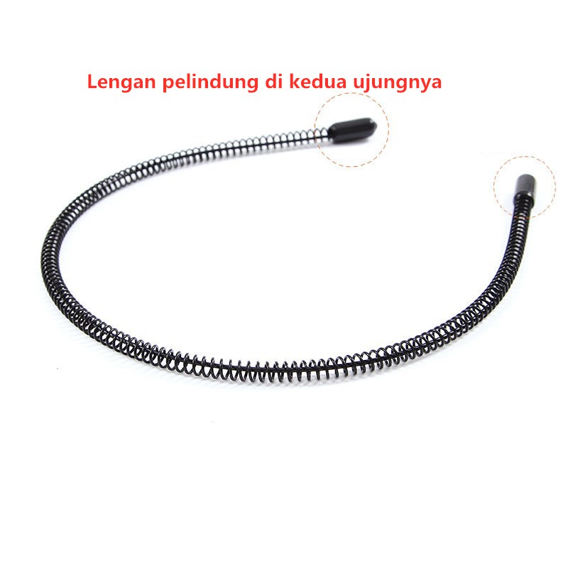 Aksesoris Rambut Pria/Wanita Olahraga Cuci Kembali Styling Ikat Rambut Gelombang Besar/Ikat Kepala-6