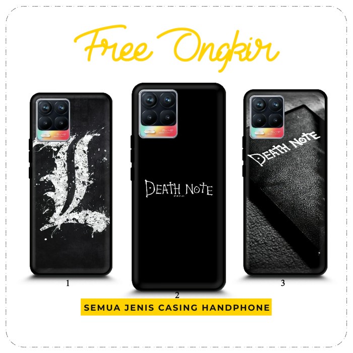 Case Realme 8 / 8 PRO / 8 5G Anime Death Note Casing Custom
