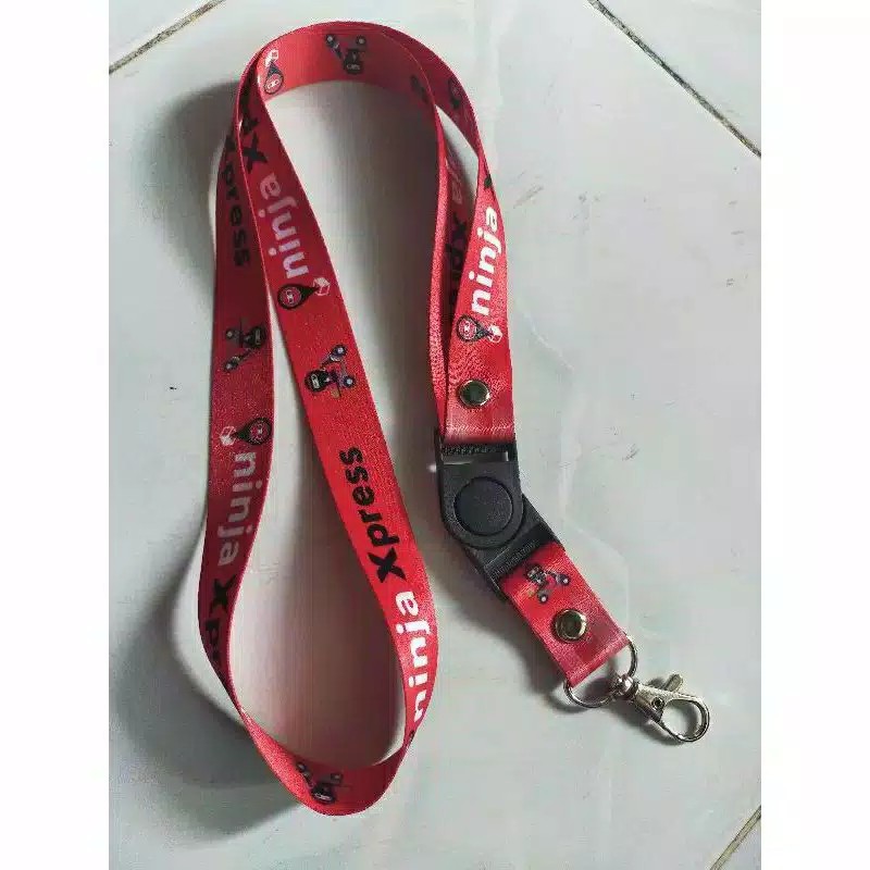 

[READY STOCK] TALI ID CARD LANYARD NINJA EXPRESS BISA SATUAN