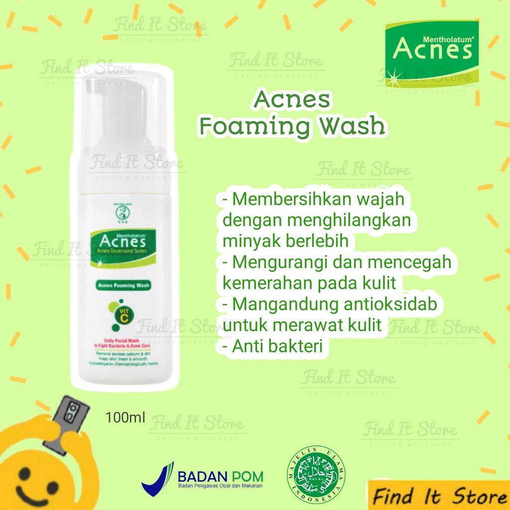 Acnes Natural Care Treatment | Facial Wash Series | Sabun Wajah untuk Kulit Berjerawat | Acne Care