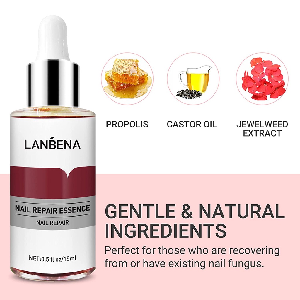 SHINE STAR - LANBENA Nail Repair Perawatan Esensi Serum Jamur Kuku Essence Oil Serum Nail Treatment