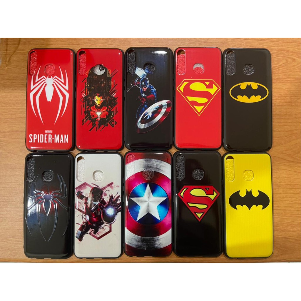 GROSIR / HARDCASE FUZE CASE HP SUPERHERO FOR  OPPO F9 A5S A53 A15 NEO9 REALME C11 C15 C17 DLL