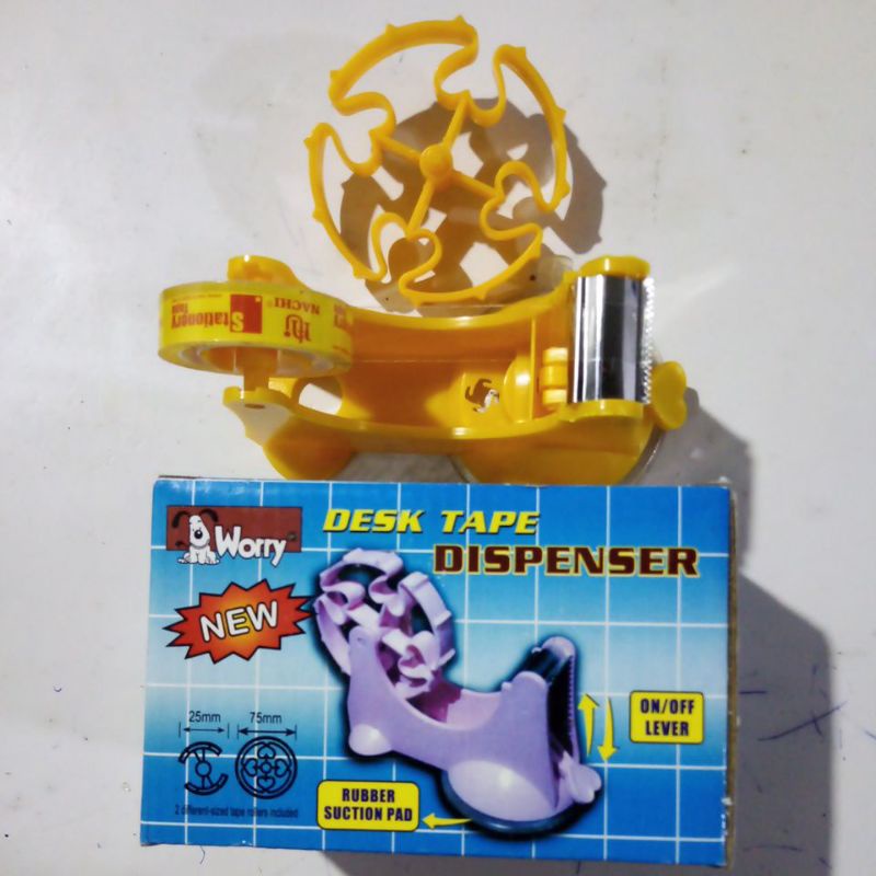 

Desk tape dispenser