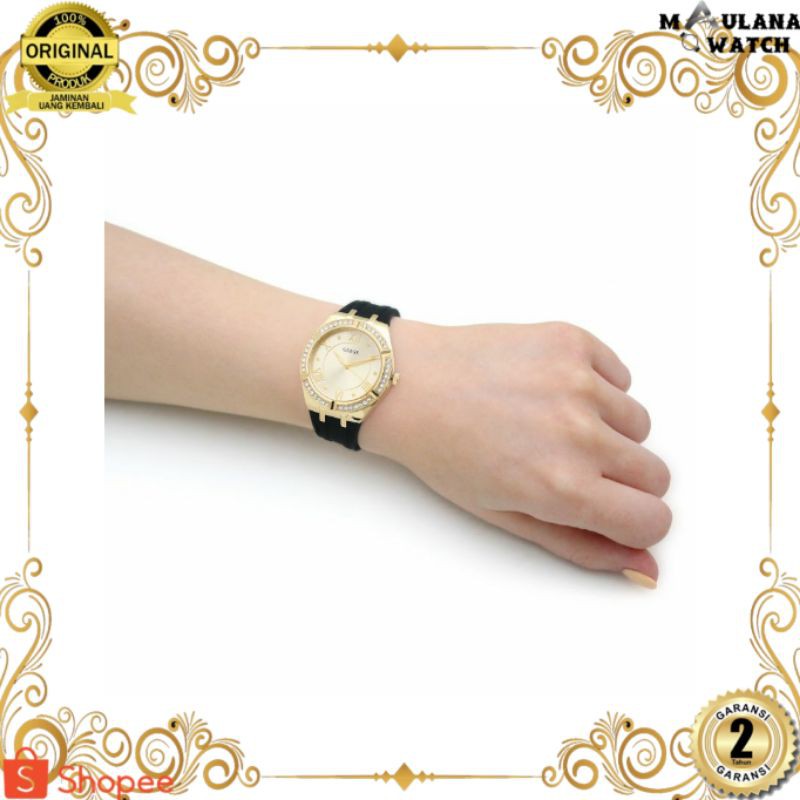 JAM TANGAN PRIA WANITA | RANTAI | KULIT | KARET | MURAH | WANITA GUESS GW0034L1 TALI RUBBER