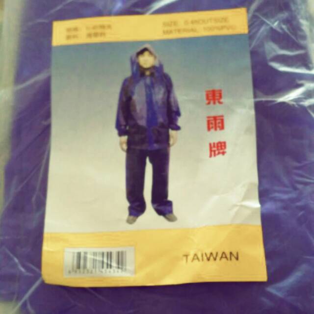 Jas hujan nelayan/mantel taiwan