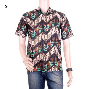 Kemeja Batik Presiden Warna 1