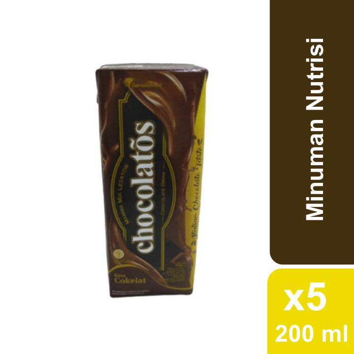 

Chocolatos Drink RTD Tetra 200 ml x5