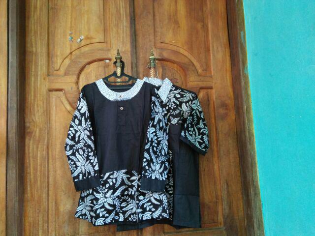 Maura Couple - Sania Ruffle Batik Couple Ori Ndoro Jowi Garansi Termurah Shopee - Batik Modern Solo