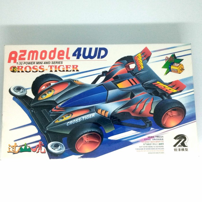 SIAP KIRIM Tamiya Mini 4Wd Merk Dd Ruize Cross Tiger Vr TERBATAS