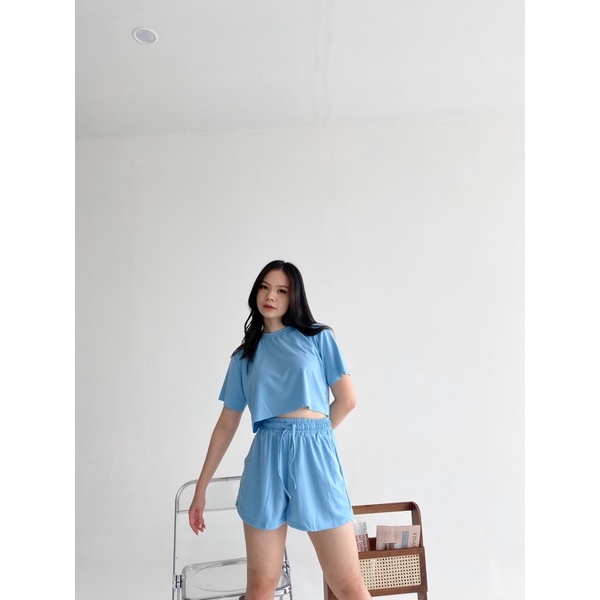 NEW YORK SET-DUSTY BLUE