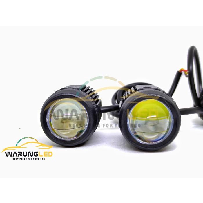 LAMPU LED TEMBAK SOROT LASER 2 WARNA ORIGINAL LUMINOS Q2