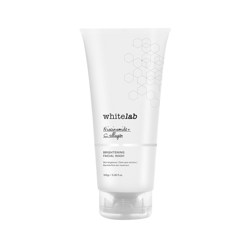 Whitelab Brightening Facial Wash Whitening Sabun Cuci Muka Perawatan Kecantikan Wajah Original BPOM