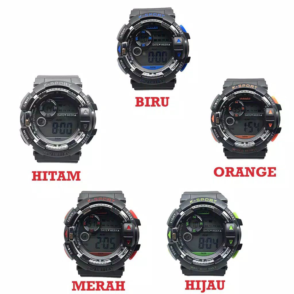Jam Tangan Pria Sporty Anti Air Lasika Original LSK-606