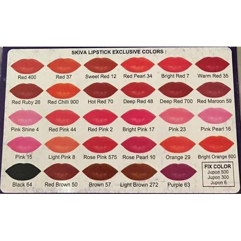 ❤️SKIVA❤️ Lipstik Bibir  N21/N4 Original BPOM